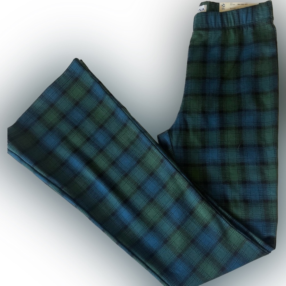 NWT Arizona Jeans Green & Blue Pld Small